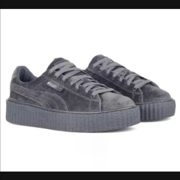 FENTY PUMA Suede Creeper Shoes - Picture 1 of 4